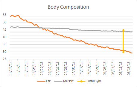 Total Gym Weight Chart
